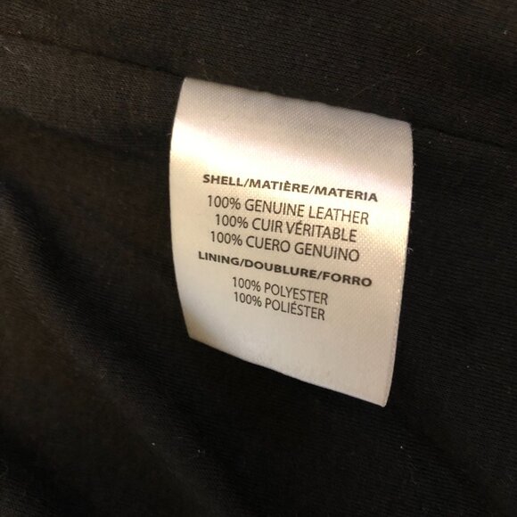 Genuine Leather Baseball Jersey - Picture 2 of 2